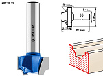 ЗУБР 19 x 11 мм, радиус 3.2 мм, фреза пазовая фасонная №1 28740-19 Профессионал купить по цене 460 ₽ в интернет магазине ТЕХСАД