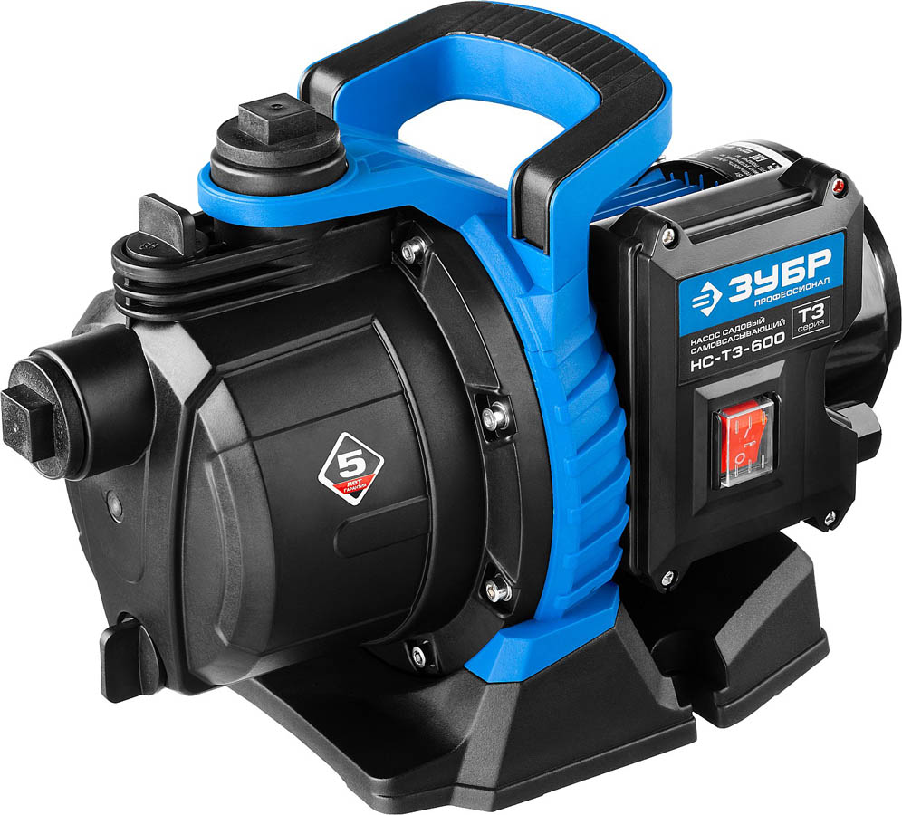 ЗУБР 600 Вт, поверхностный, 55 л/мин, насос садовый НС-Т3-600 Профессионал купить по цене 8&nbsp;460 ₽ в интернет магазине ТЕХСАД