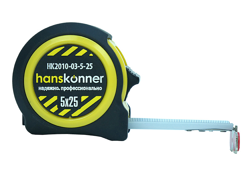 Рулетка Hanskonner HK2010-03-5-25 купить по цене 890 ₽ в интернет магазине ТЕХСАД