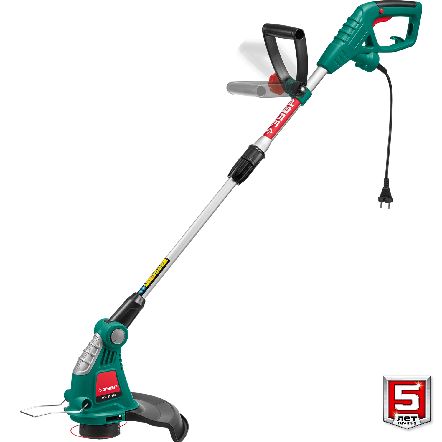 ЗУБР 600 Вт, ш/с 33 см, триммер сетевой ТСН-33-600 Мастер купить по цене 6&nbsp;570 ₽ в интернет магазине ТЕХСАД