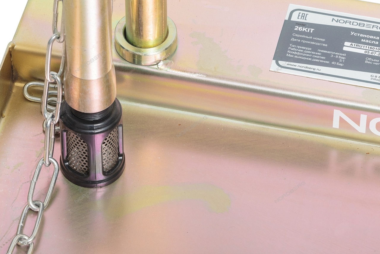 Комплект для раздачи масла, пневматический NORDBERG 26KIT купить по цене 43&nbsp;862 ₽ в интернет магазине ТЕХСАД