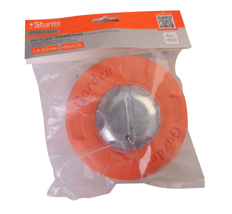 Катушка триммерная Sturm! GT3513-65M купить по цене 690 ₽ в интернет магазине ТЕХСАД