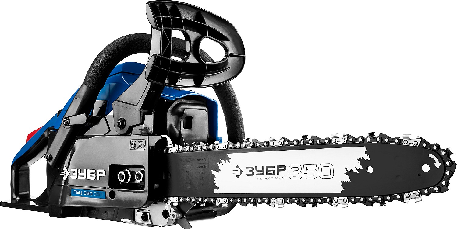 ЗУБР 1.4 кВт/1.9 л.с, 350 мм, пила цепная бензиновая ПБЦ-380 35П Профессионал купить по цене 9&nbsp;545 ₽ в интернет магазине ТЕХСАД