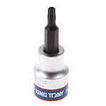 Насадка (бита) торцевая 3/8'', Torx, T20, L = 50 мм, с отверстием KING TONY 302720 купить по цене 200 ₽ в интернет магазине ТЕХСАД