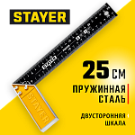 STAYER 250 мм, стальное полотно, угольник столярный 3430-25_z01 Master купить по цене 210 ₽ в интернет магазине ТЕХСАД