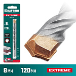 KRAFTOOL 8 х 120 мм, 3-х гранный хвостовик, сверло по бетону EXTREME 29166-120-08 купить по цене 251 ₽ в интернет магазине ТЕХСАД