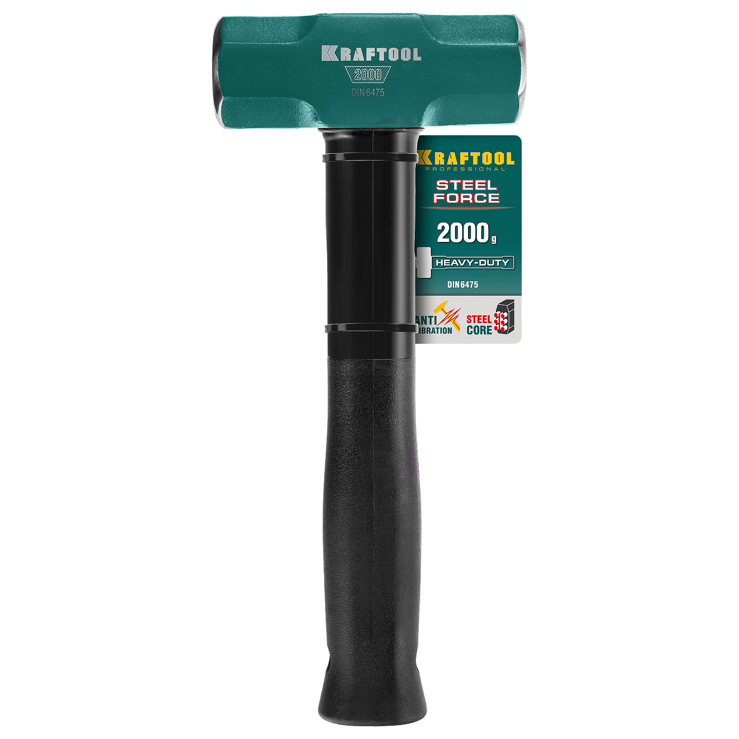 KRAFTOOL 2 кг, c армированной рукояткой, кувалда 2009-2 купить по цене 2&nbsp;910 ₽ в интернет магазине ТЕХСАД