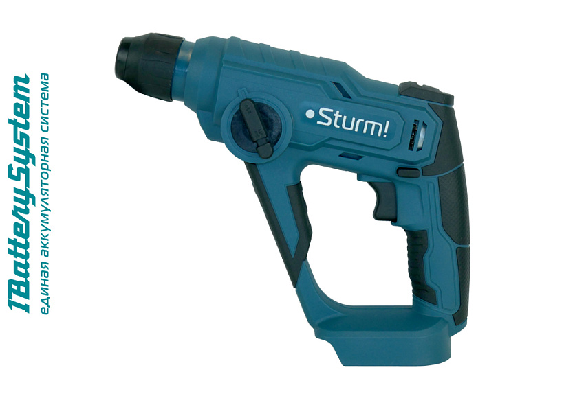 Аккумуляторный перфоратор Sturm! CRH1812 1BatterySystem купить по цене 5&nbsp;150 ₽ в интернет магазине ТЕХСАД