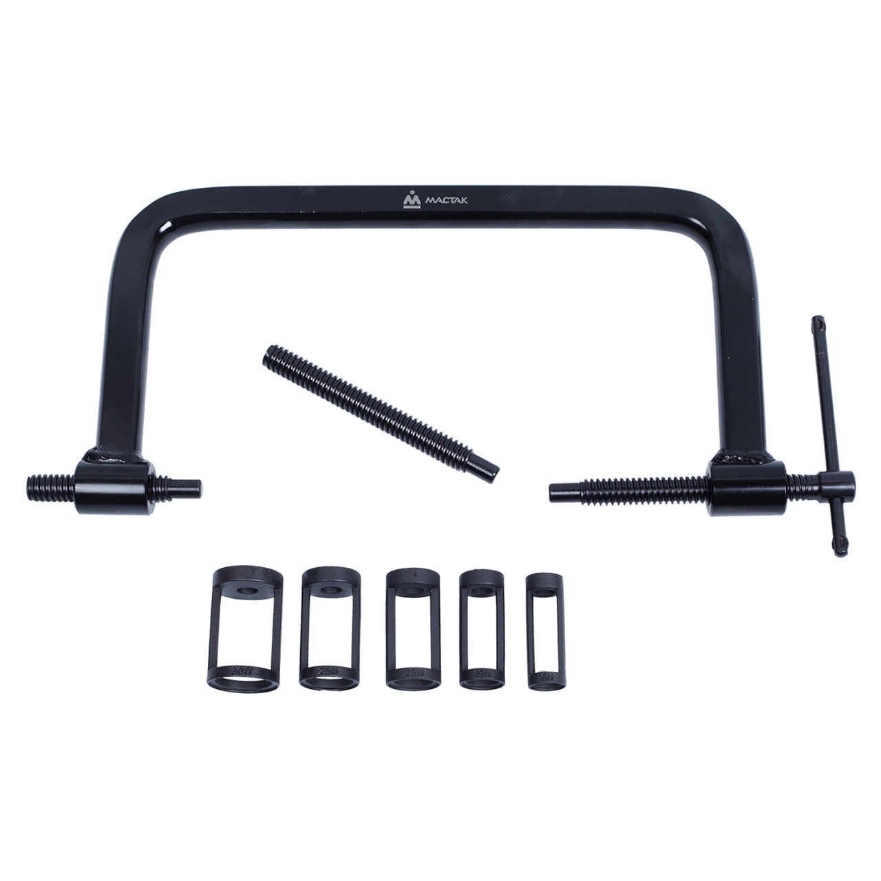 Рассухариватель клапанов универсальный, струбцина, кейс, 7 предметов МАСТАК 103-10006C купить по цене 6&nbsp;380 ₽ в интернет магазине ТЕХСАД