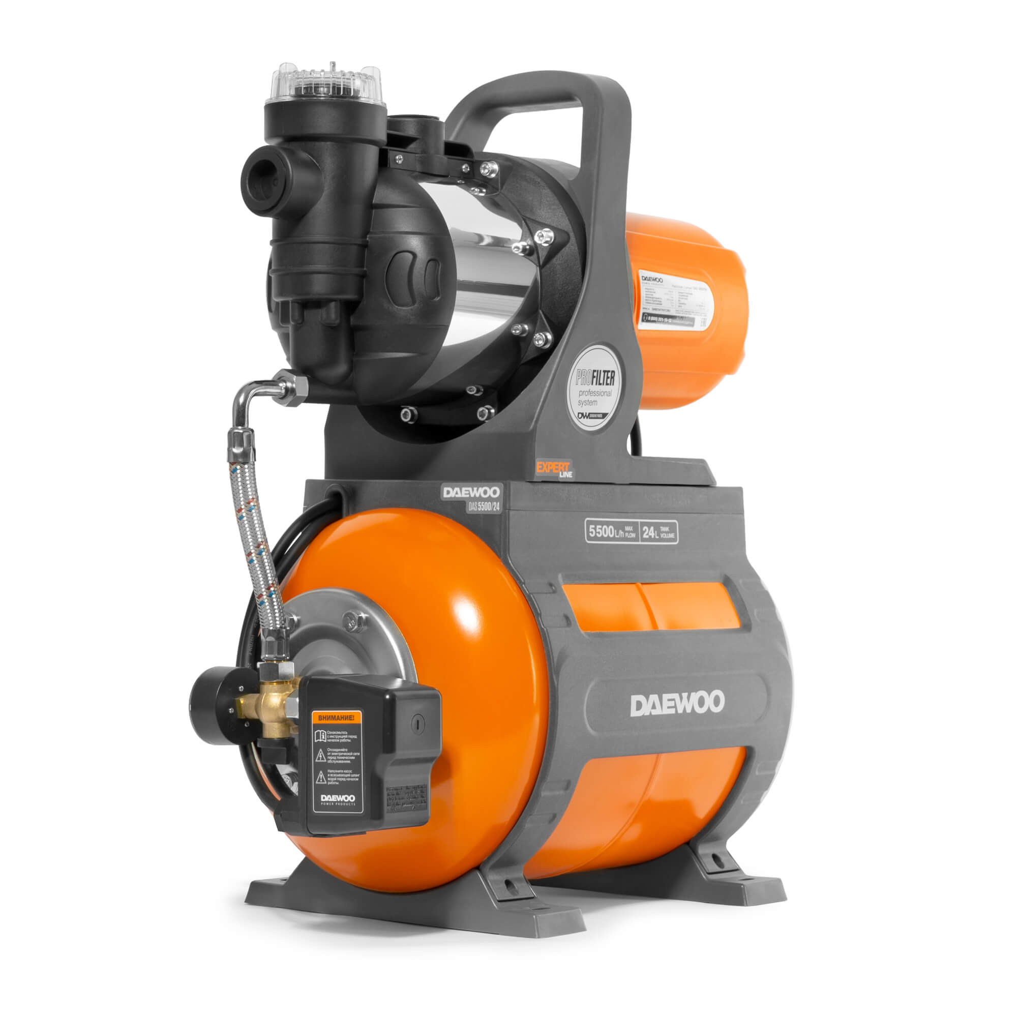 Насосная станция DAEWOO DAS 5500/24 купить по цене 22&nbsp;990 ₽ в интернет магазине ТЕХСАД