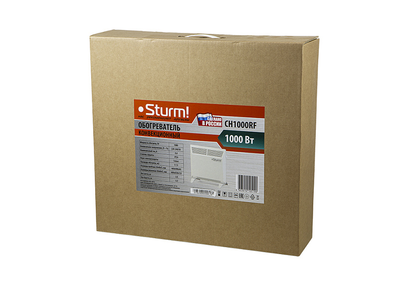 Конвекционный обогреватель Sturm! CH1000RF купить по цене 3&nbsp;990 ₽ в интернет магазине ТЕХСАД