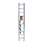 Лестница алюминиевая трехсекционная ВИХРЬ ЛА 3х10 купить по цене 13&nbsp;873 ₽ в интернет магазине ТЕХСАД