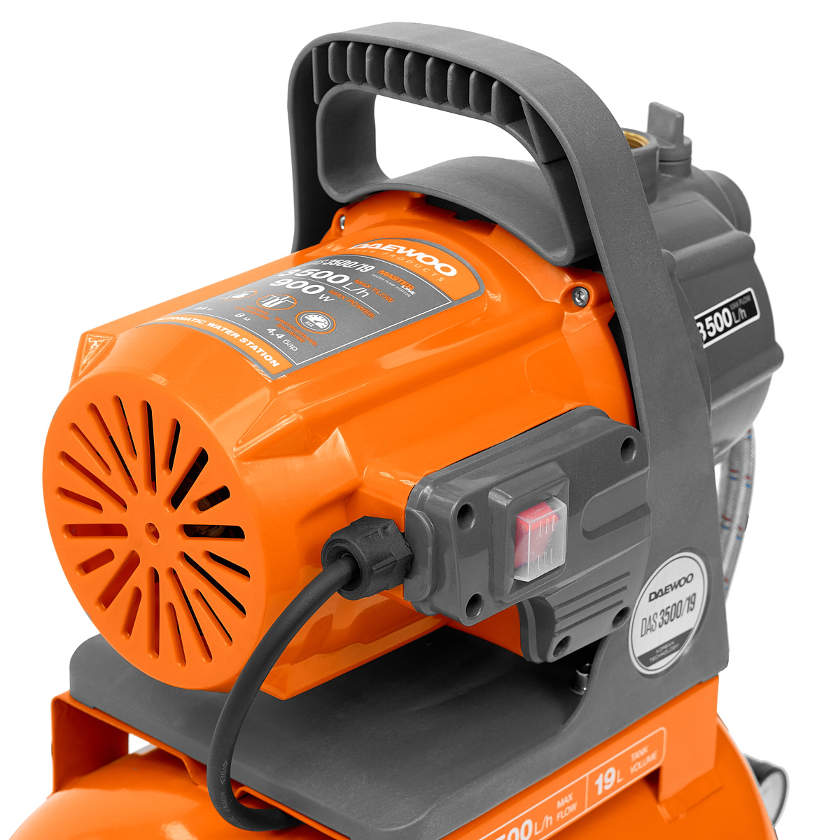 Насосная станция DAEWOO DAS 3500/19 купить по цене 14&nbsp;990 ₽ в интернет магазине ТЕХСАД