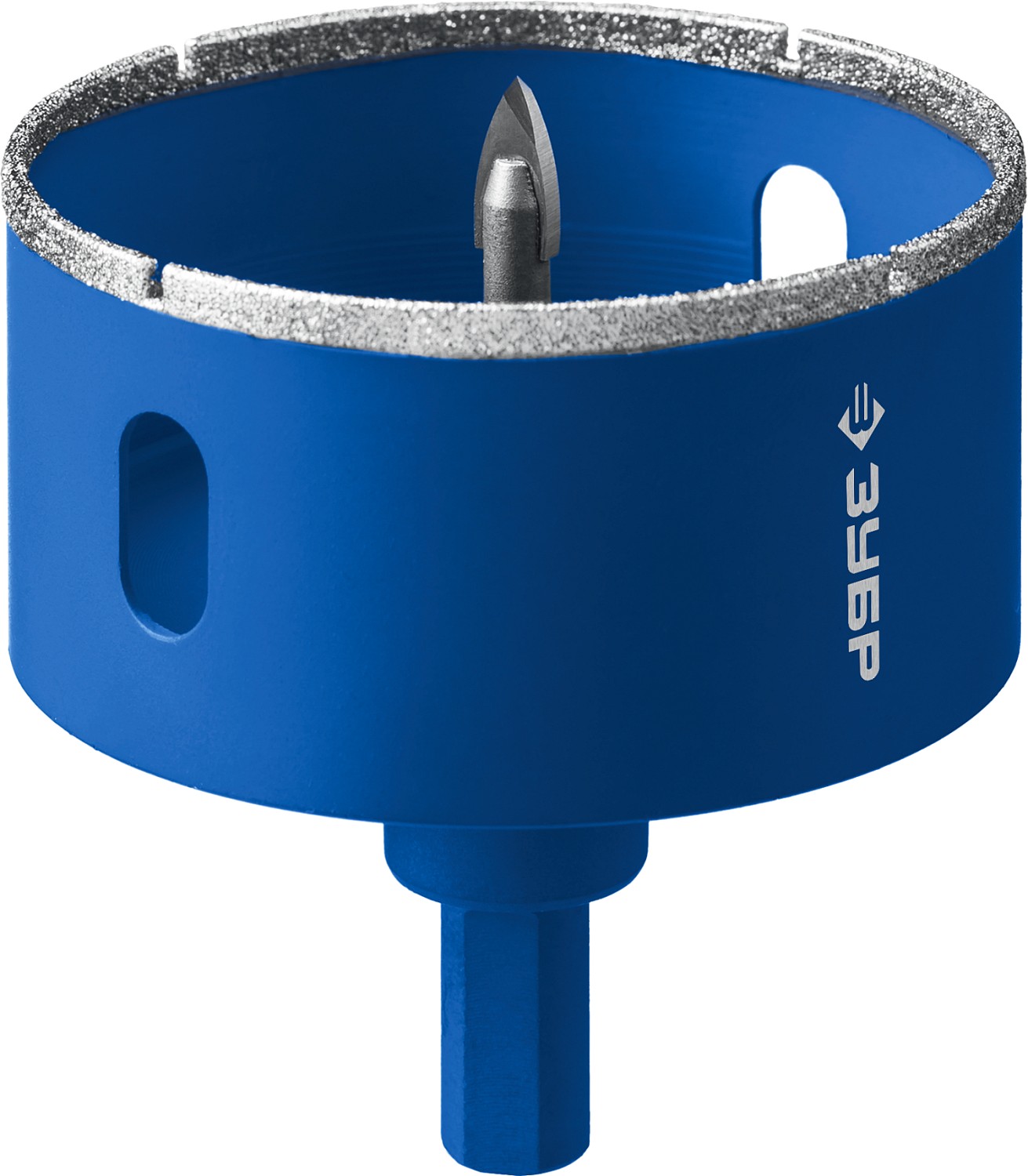 ЗУБР  65 мм, Р 60, алмазная, коронка по кафелю и стеклу 29850-65 Профессионал купить по цене 1&nbsp;850 ₽ в интернет магазине ТЕХСАД