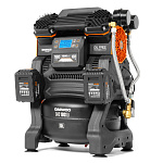 Компрессор аккумуляторный 42В / 220В DAEWOO DAC 180S Li купить по цене 64&nbsp;990 ₽ в интернет магазине ТЕХСАД