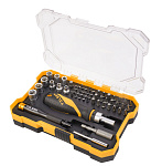 Набор вставок (бит) 1/4'', PH, PZ, Hex, Torx, Slotted, 56 предметов TOLSEN TT20187 купить по цене 1&nbsp;920 ₽ в интернет магазине ТЕХСАД