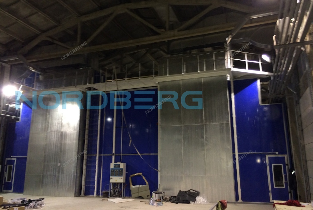 Камера окрасочно сушильная Industrial NORDBERG Industrial купить по цене 5&nbsp;971&nbsp;680 ₽ в интернет магазине ТЕХСАД