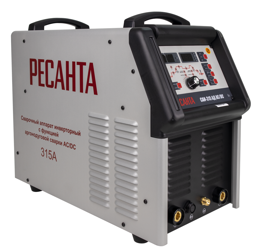 Сварочный аппарат инверторный Ресанта САИ-315 АД (АС/DC) купить по цене 132&nbsp;290 ₽ в интернет магазине ТЕХСАД