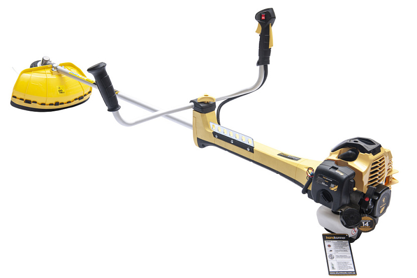 Триммер бензиновый Hanskonner HBT133D купить по цене 10&nbsp;950 ₽ в интернет магазине ТЕХСАД