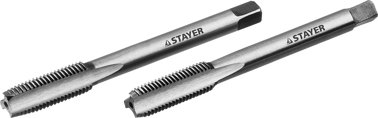 STAYER M8 х 1.0 мм, 2 шт., комплект метчиков MaxCut 28025-08-1.0-H2 купить по цене 234 ₽ в интернет магазине ТЕХСАД