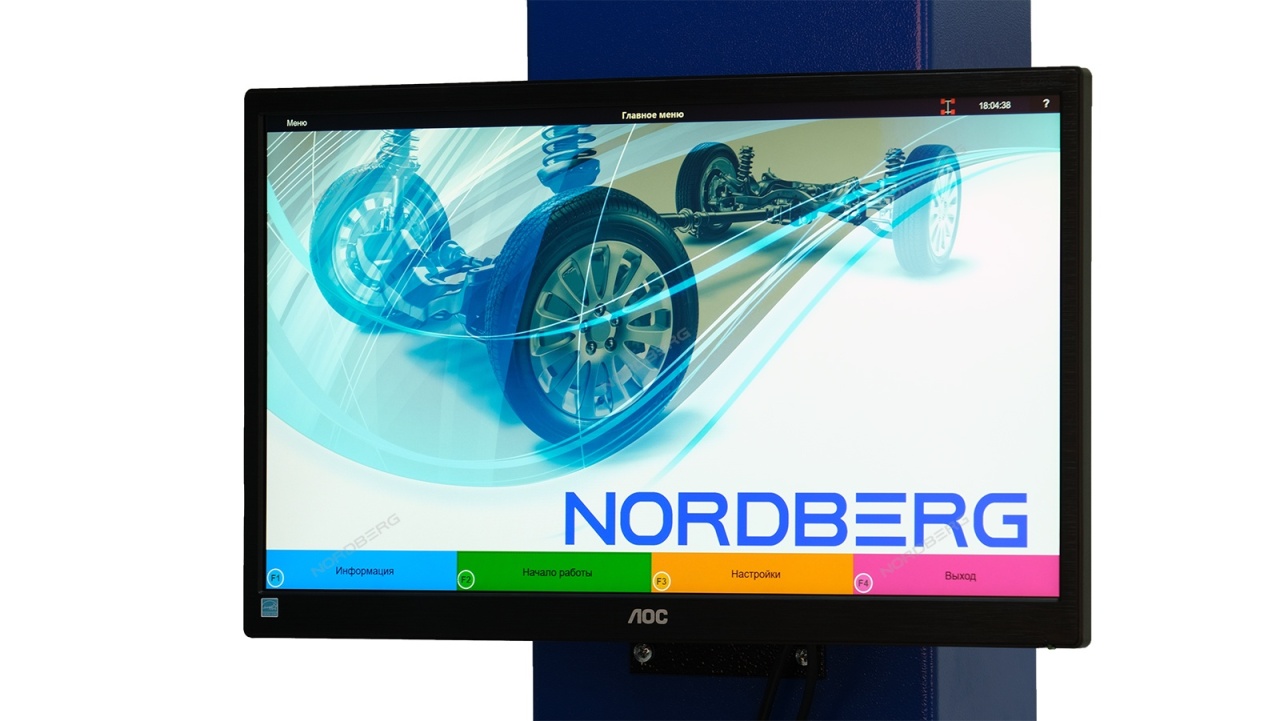 Стенд сход-развал 3D NORDBERG C804 купить по цене 803&nbsp;000 ₽ в интернет магазине ТЕХСАД
