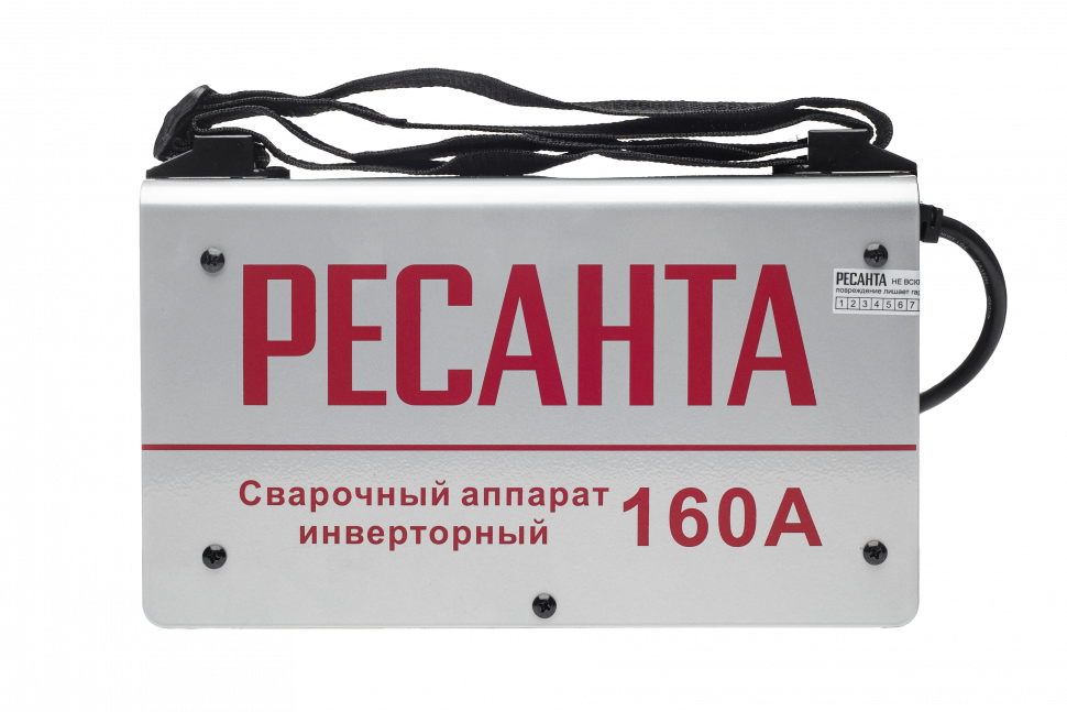 Сварочный аппарат инверторный Ресанта САИ 160 купить по цене 6&nbsp;890 ₽ в интернет магазине ТЕХСАД