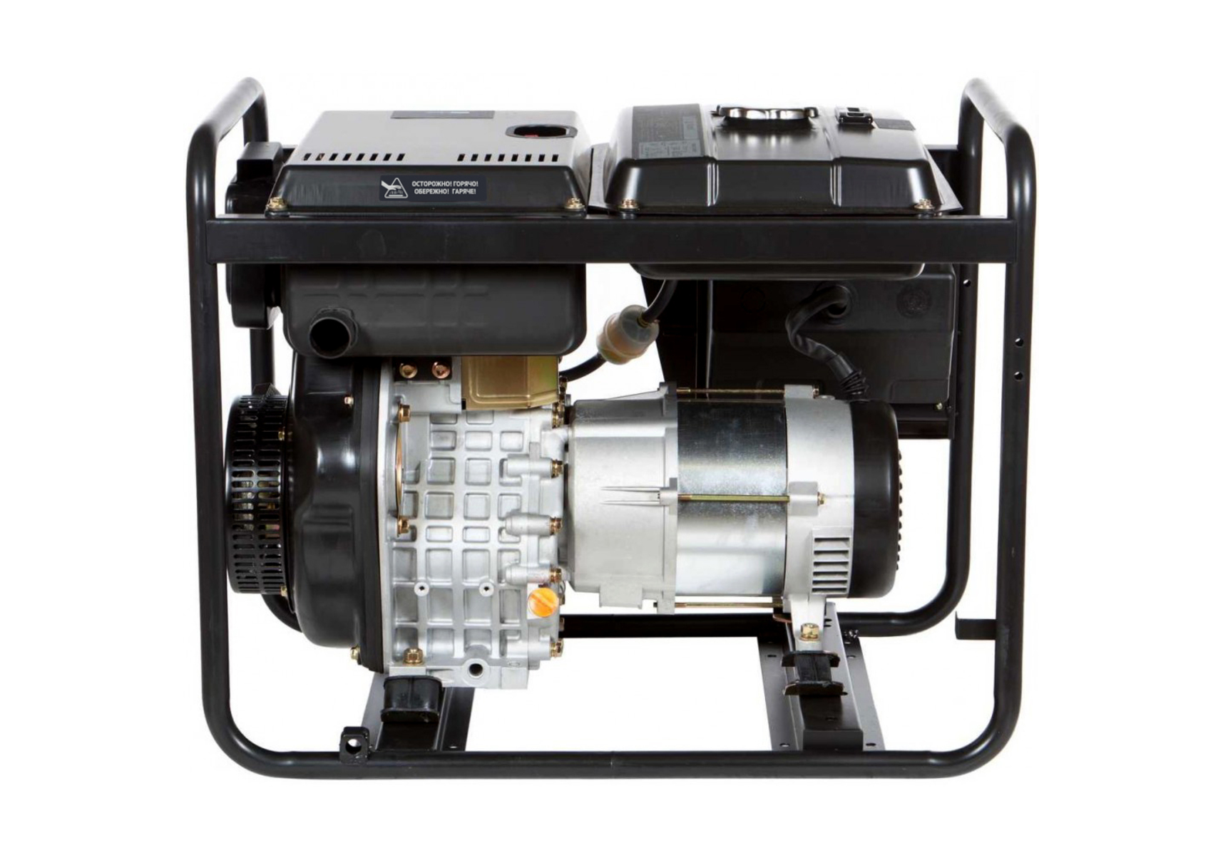 Дизельный генератор Hyundai DHY 5000L купить по цене 88&nbsp;190 ₽ в интернет магазине ТЕХСАД