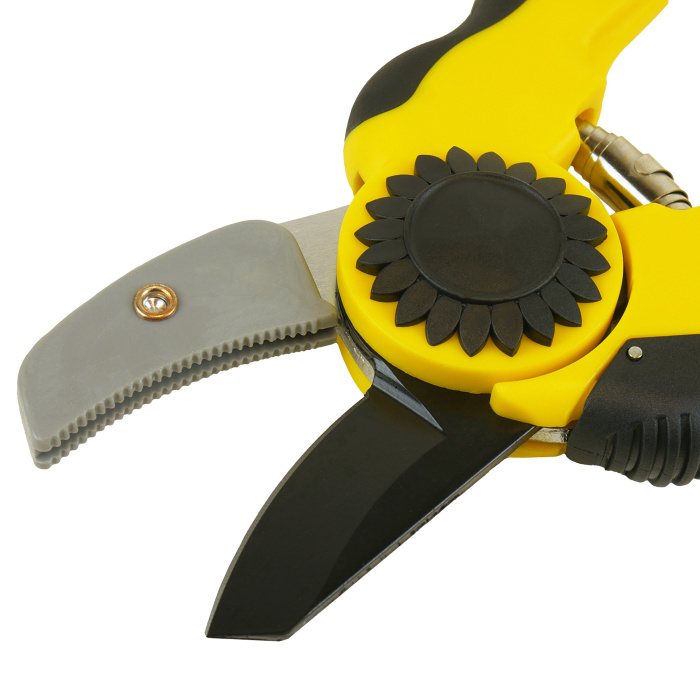 Секатор Hanskonner HK3012-07-25 купить по цене 1&nbsp;310 ₽ в интернет магазине ТЕХСАД