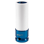 Головка торцевая ударная глубокая 1/2'', 17 мм, тонкостенная, пластиковая защита AFFIX AF00645117 купить по цене 470 ₽ в интернет магазине ТЕХСАД