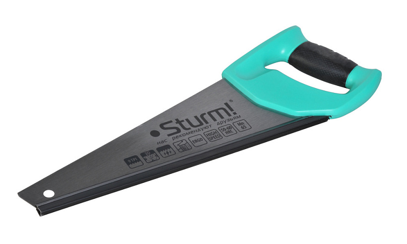Ножовка по дереву Sturm! 1060-55-350 купить по цене 470 ₽ в интернет магазине ТЕХСАД