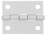 STAYER 50 x 38 x 1.25 мм, 1 шт., белая, петля универсальная 37611-50-2 Master купить по цене 85 ₽ в интернет магазине ТЕХСАД