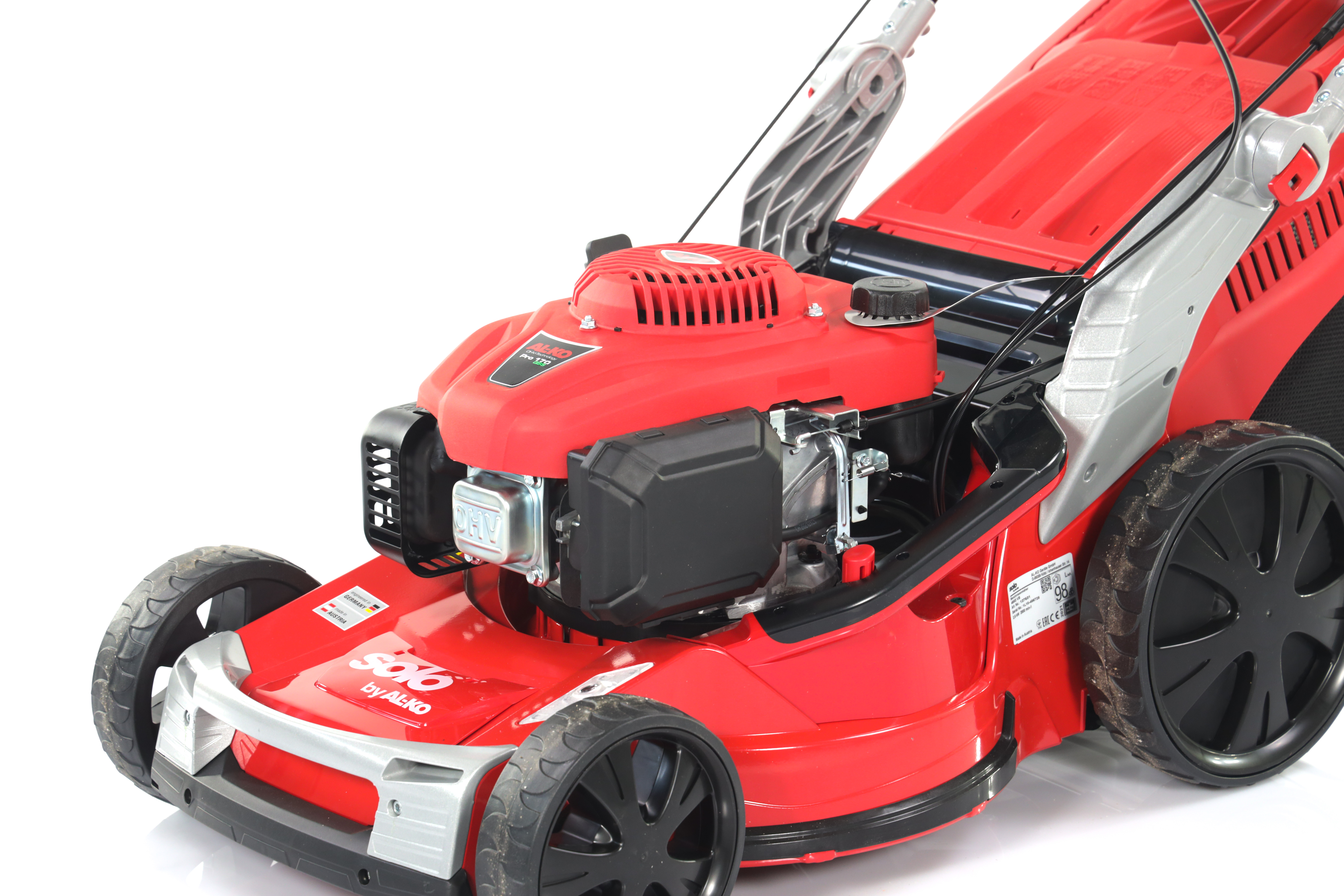 Газонокосилка бензиновая solo by AL-KO Premium Pro 4852 VS Alu купить по цене 94&nbsp;990 ₽ в интернет магазине ТЕХСАД