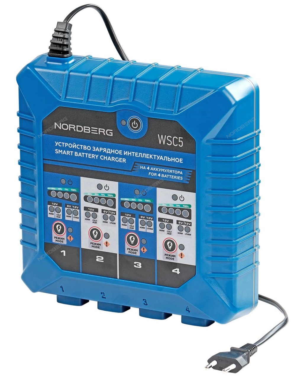 Устройство зарядное, 120 Вт NORDBERG WSC5 купить по цене 16&nbsp;843 ₽ в интернет магазине ТЕХСАД