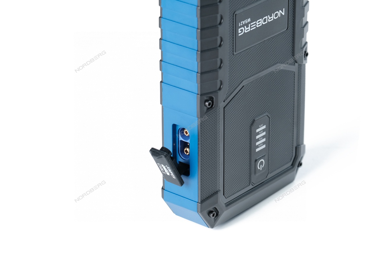 Устройство пуско-зарядное, автономное, портативное, 1300 А NORDBERG WSA21 купить по цене 13&nbsp;632 ₽ в интернет магазине ТЕХСАД