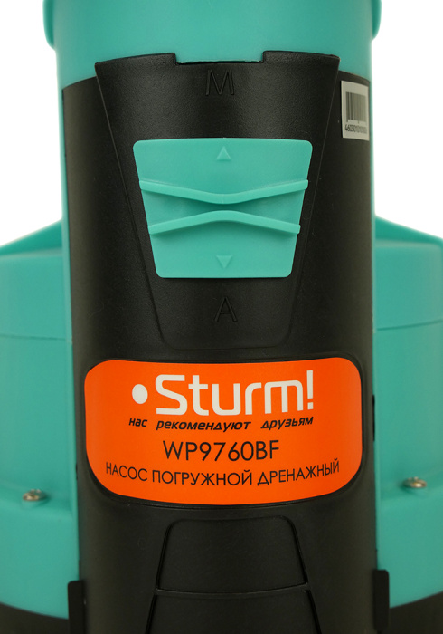 Насос погружной дренажный Sturm! WP9760BF купить по цене 5&nbsp;150 ₽ в интернет магазине ТЕХСАД