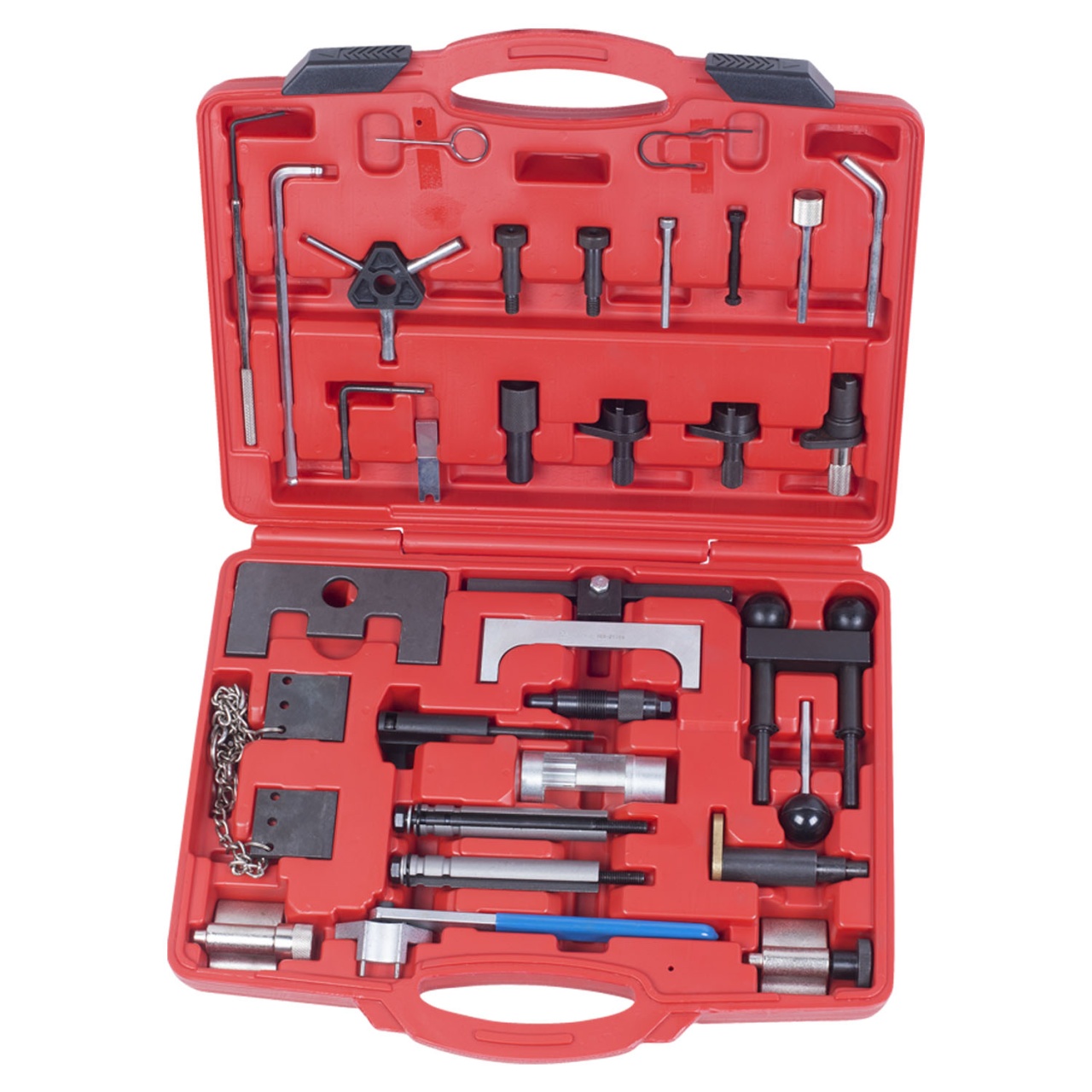 Набор фиксаторов распредвала / коленвала, VAG , кейс, 34 предмета МАСТАК 103-21108C купить по цене 20&nbsp;700 ₽ в интернет магазине ТЕХСАД