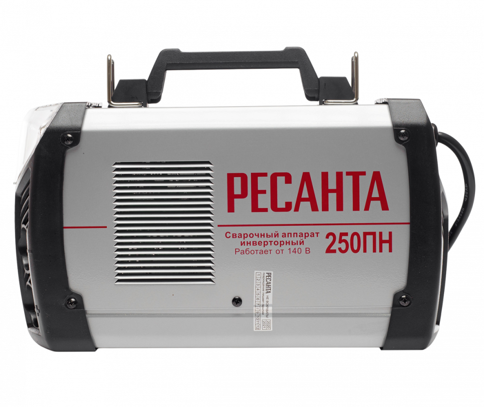 Сварочный аппарат инверторный Ресанта САИ 250 ПН купить по цене 18&nbsp;490 ₽ в интернет магазине ТЕХСАД