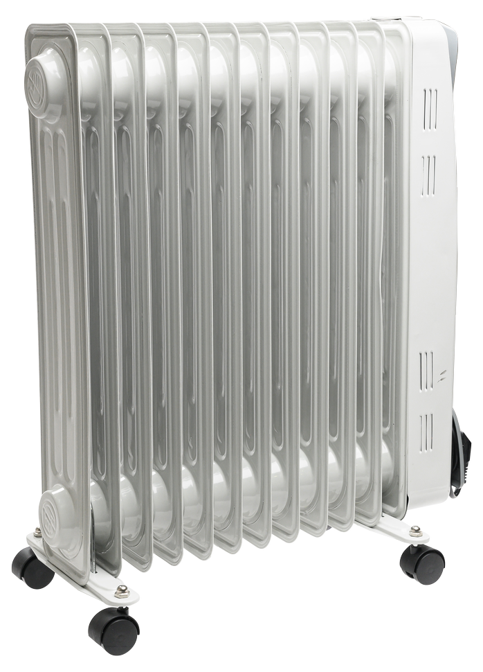 Масляный радиатор Ресанта ОМ-12А купить по цене 5&nbsp;196 ₽ в интернет магазине ТЕХСАД