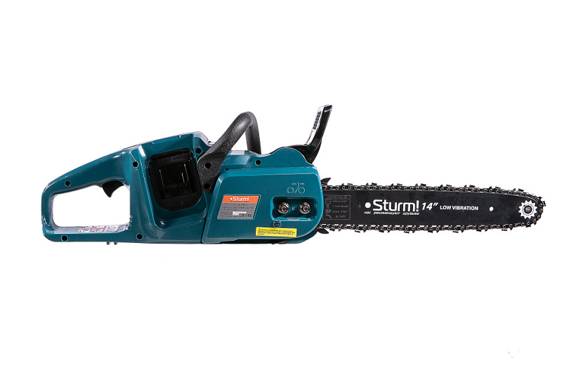 Аккумуляторная цепная пила Sturm! CSC3614BL 1BatterySystem купить по цене 12&nbsp;490 ₽ в интернет магазине ТЕХСАД