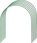GRINDA 3 м, 6 шт., покрытие ПВХ, дуги для парника 422309-100-120 купить по цене 810 ₽ в интернет магазине ТЕХСАД