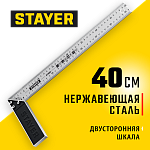STAYER 400 мм, столярный угольник с нержавеющим полотном STABIL 3431-40_z02 купить по цене 750 ₽ в интернет магазине ТЕХСАД
