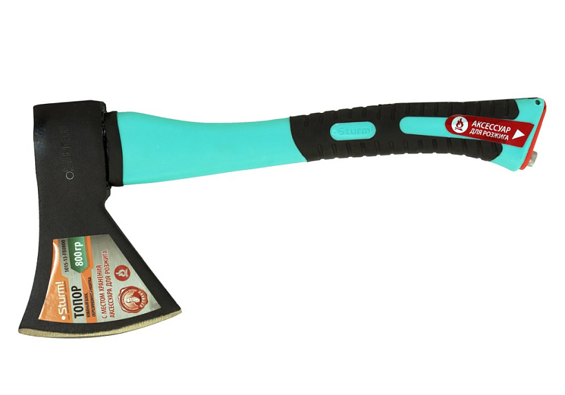 Топор Sturm! 1015-13-FB0800 купить по цене 1&nbsp;680 ₽ в интернет магазине ТЕХСАД