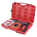 Стяжка амортизаторных пружин, кованые U-образные держатели, кейс, 8 предметов МАСТАК 100-00008C купить по цене 36&nbsp;200 ₽ в интернет магазине ТЕХСАД