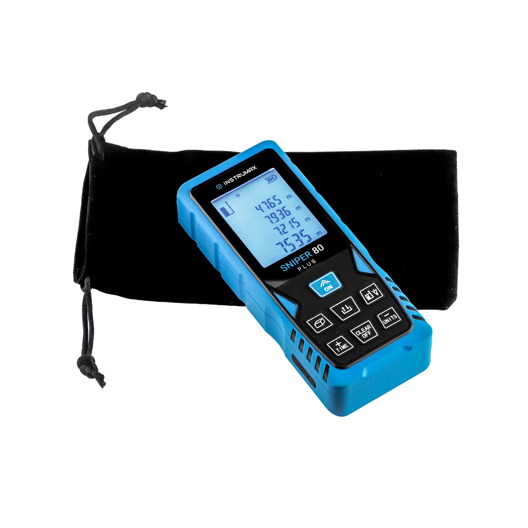 Лазерная рулетка INSTRUMAX SNIPER 80 PLUS купить по цене 4&nbsp;990 ₽ в интернет магазине ТЕХСАД