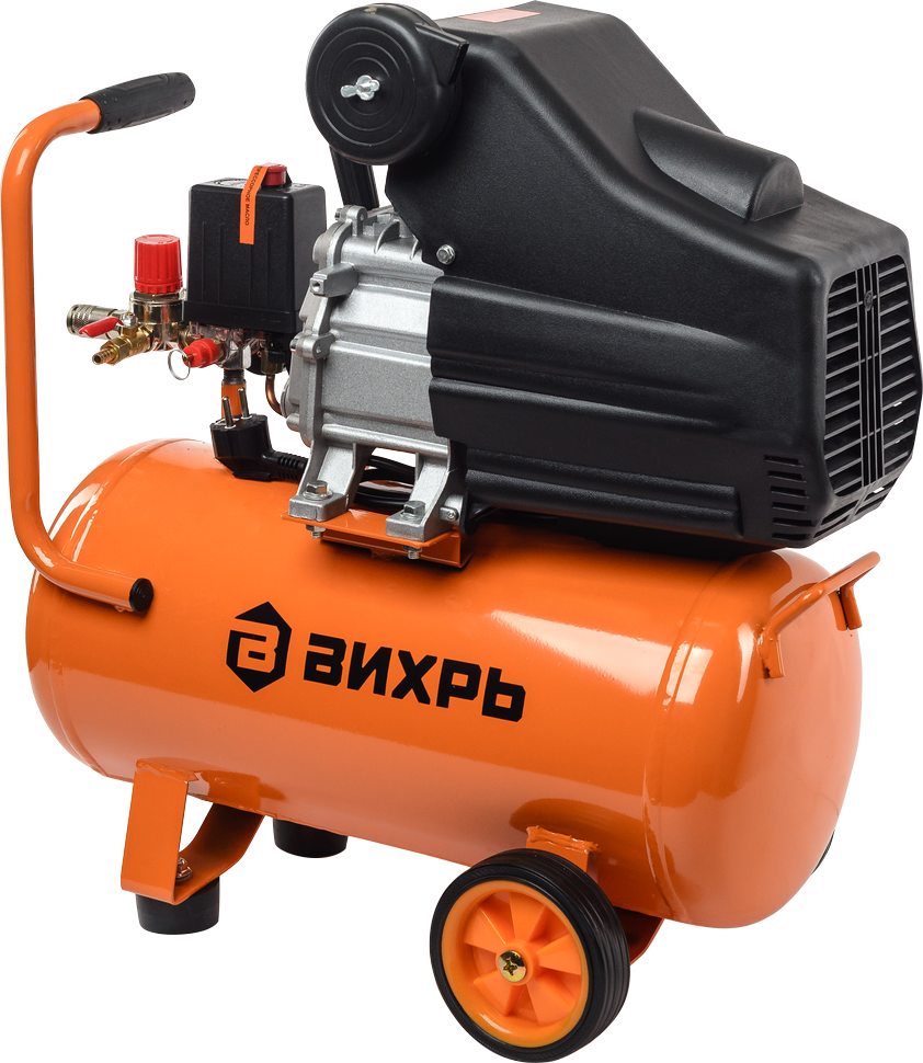 Компрессор ВИХРЬ КМП-230/24 купить по цене 11&nbsp;990 ₽ в интернет магазине ТЕХСАД
