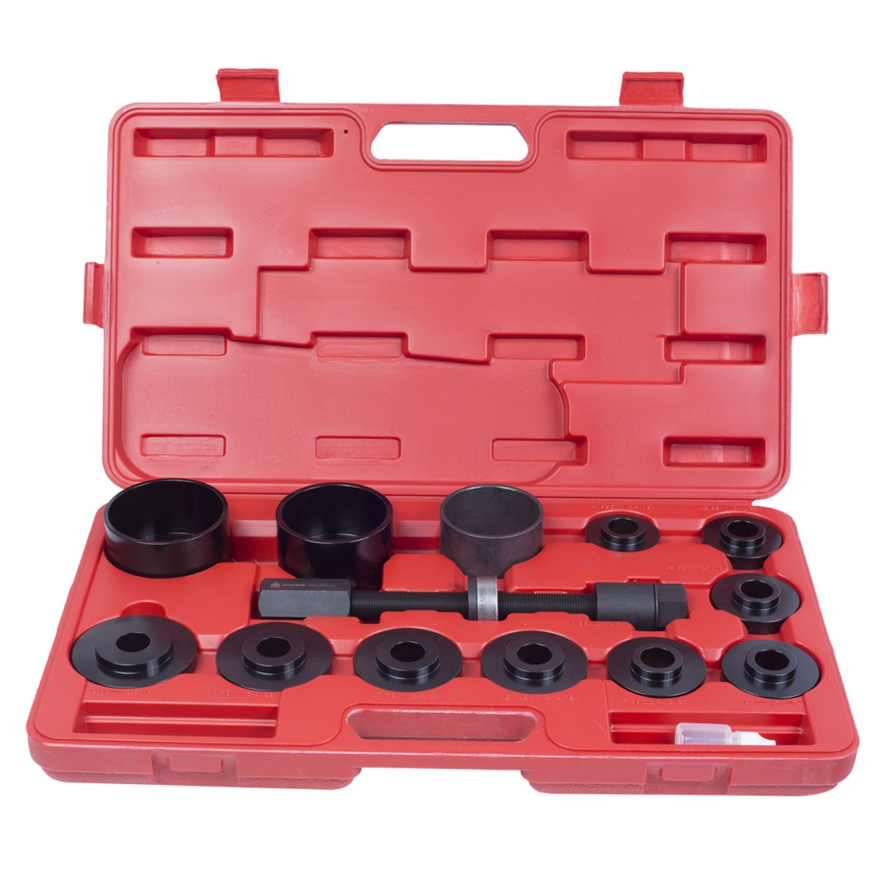 Набор оправок для монтажа и демонтажа ступичных подшипников, кейс, 14 предметов МАСТАК 100-30014C купить по цене 17&nbsp;500 ₽ в интернет магазине ТЕХСАД