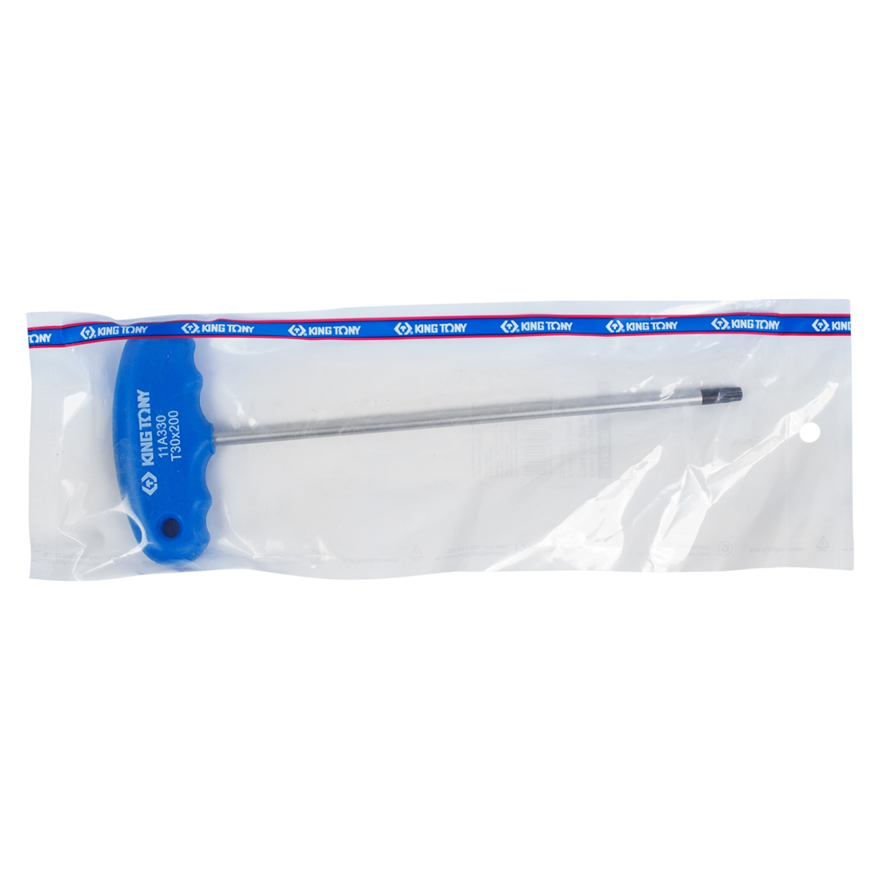 Ключ Т-образный Torx T30, 200 мм KING TONY 11A330R купить по цене 400 ₽ в интернет магазине ТЕХСАД