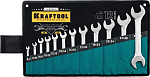 KRAFTOOL 12 шт, 6 - 32 мм, набор ключей гаечных рожковых 27033-H12_z01 купить по цене 4&nbsp;600 ₽ в интернет магазине ТЕХСАД