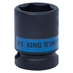 Головка торцевая ударная шестигранная 1/2'', 21 мм KING TONY 453521M купить по цене 430 ₽ в интернет магазине ТЕХСАД
