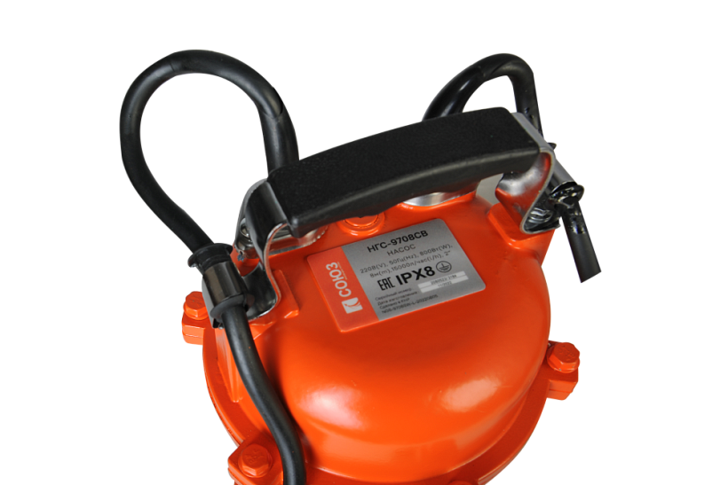 Насос погружной дренажный СОЮЗ НГС-9708СВ купить по цене 10&nbsp;990 ₽ в интернет магазине ТЕХСАД